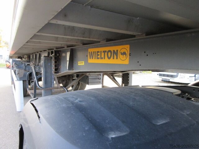 Tipper semitrailer Wielton 3-Achs Kippmulde 53 m³ Liftachse
