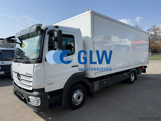 Box van MERCEDES-BENZ ATEGO 824 L Koffer 6,1 m LBW 1.5 to.*KLIMA+AHK