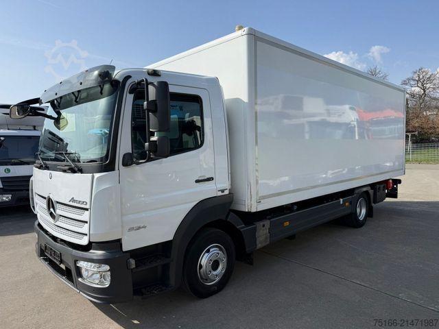 Box van MERCEDES-BENZ ATEGO 824 L Koffer 6,1 m LBW 1.5 to.*KLIMA+AHK