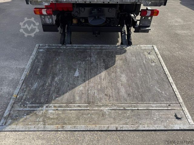 Box van MERCEDES-BENZ ATEGO 824 L Koffer 6,1 m LBW 1.5 to.*KLIMA+AHK