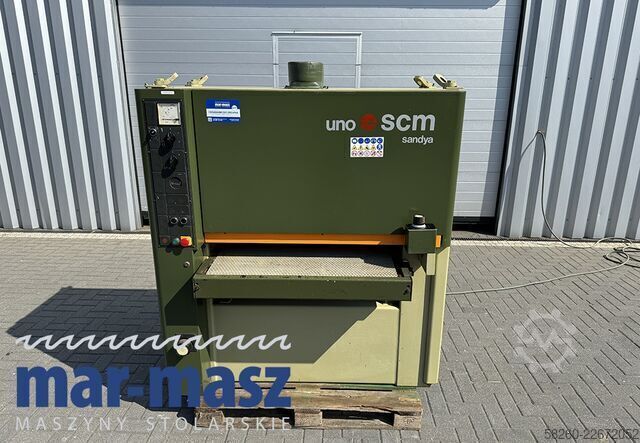 Breitbandschleifmaschine 2 Einheiten SCM Sandya UNO C-C9 900