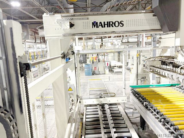 CNC Flexible through-feed DRILLING LINE MORBIDELLI + MAHROS (SCM Group) Author 912 + Runner