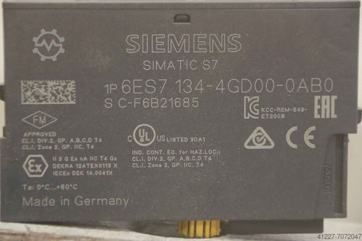 Electronic module ET 200S Siemens 6ES7 134-4GD00-OABO
