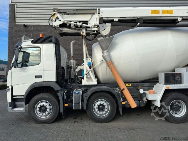 Mixer Volvo FM 410 8X4 + STETTER 9 M3 MIXER/MISCHER + THEAM...