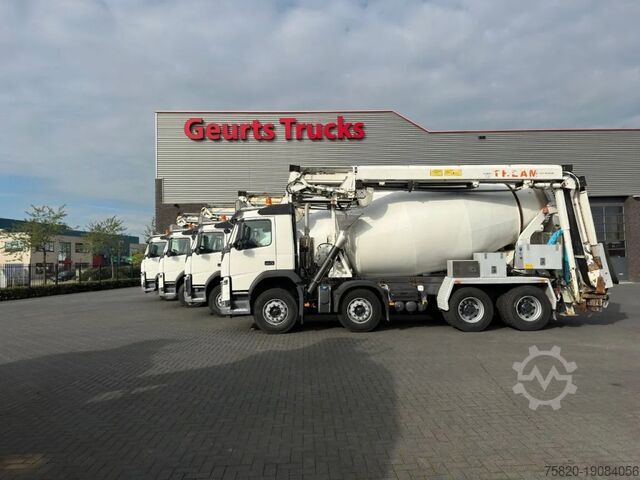 Mixer Volvo FM 410 8X4 + STETTER 9 M3 MIXER/MISCHER + THEAM...