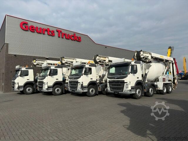 Mixer Volvo FM 410 8X4 + STETTER 9 M3 MIXER/MISCHER + THEAM...