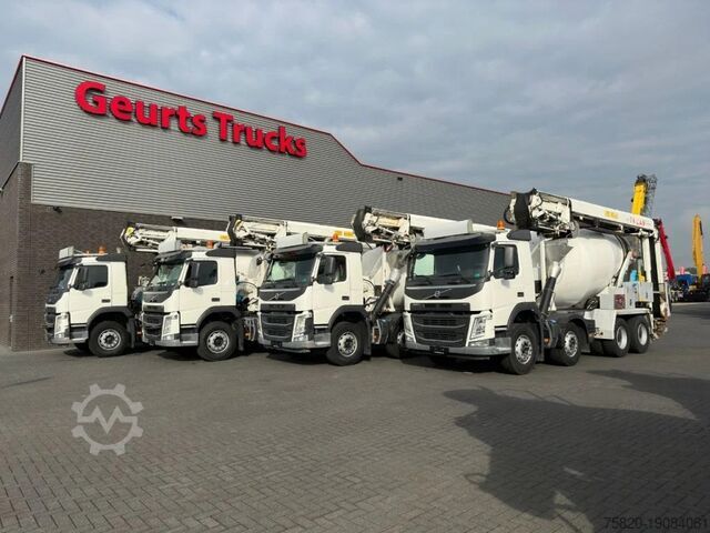 Mixer Volvo FM 410 8X4 + STETTER 9 M3 MIXER/MISCHER + THEAM...