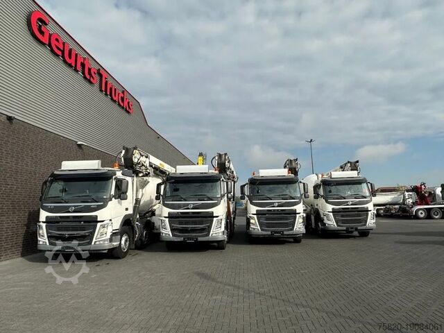 Mixer Volvo FM 410 8X4 + STETTER 9 M3 MIXER/MISCHER + THEAM...