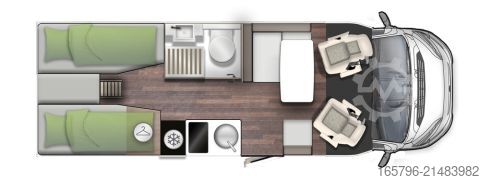 Teilintegriertes Wohnmobil Forster T 699 EB Comfort-Line- & Winter-Paket