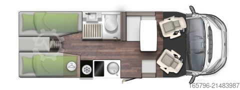 Teilintegriertes Wohnmobil Forster T 699 EB 140 PS * Automatik * 3,5 t