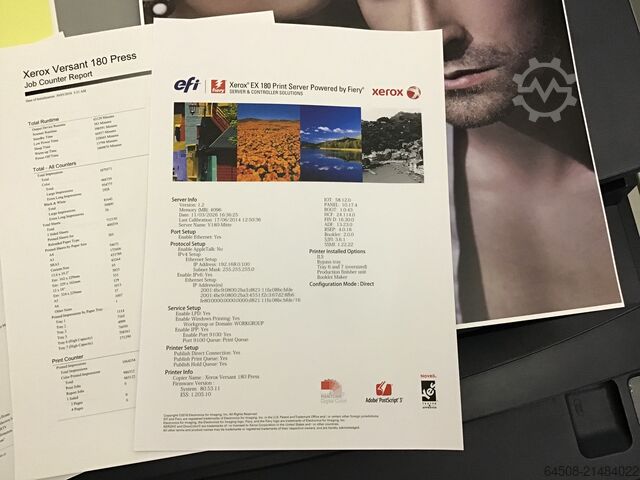 Xerox Versant 180 mit FIERY EX180 XEROX XEROX Versant 180 Press