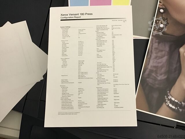 Xerox Versant 180 mit FIERY EX180 XEROX XEROX Versant 180 Press