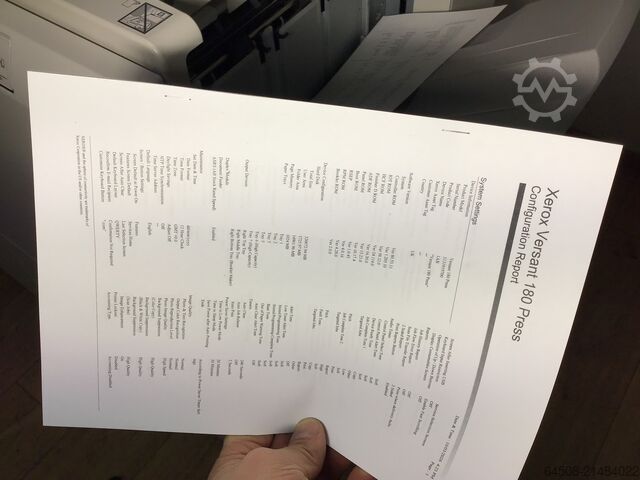 Xerox Versant 180 mit FIERY EX180 XEROX XEROX Versant 180 Press