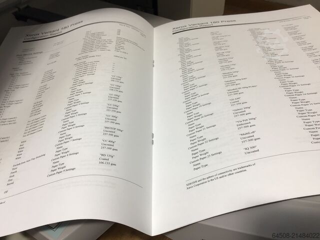 Xerox Versant 180 mit FIERY EX180 XEROX XEROX Versant 180 Press