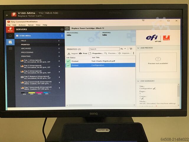 Xerox Versant 180 mit FIERY EX180 XEROX XEROX Versant 180 Press