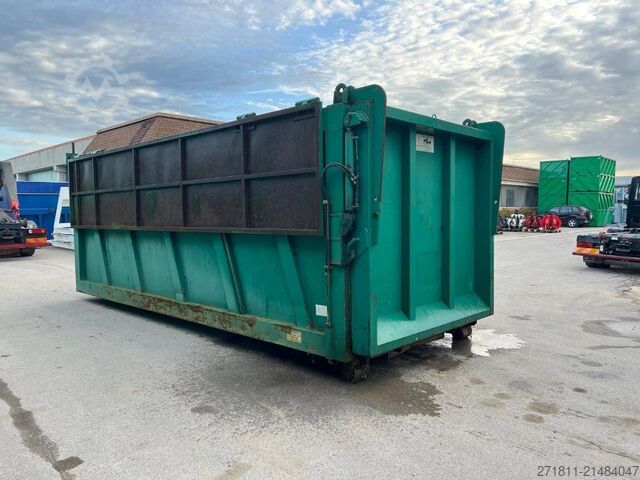 Abrollcontainer  CONTAINER SCARRABILE USATO CON COPERCHIO