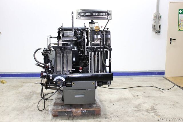 Letter Press - DIE Cutter Heidelberg OHT