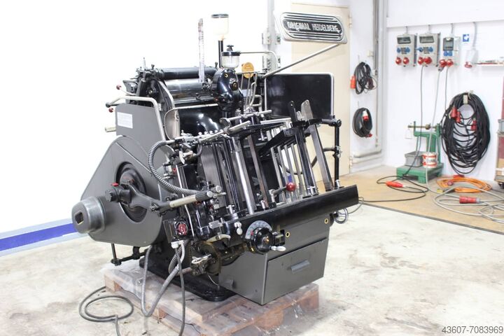 Letter Press - DIE Cutter Heidelberg OHT