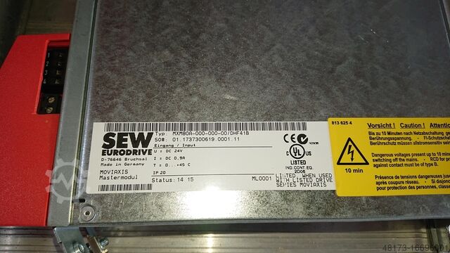 Servo multiple amplifier 1 piece SEW-EURODRIVE MXM80A-000-000-00 DHF41B