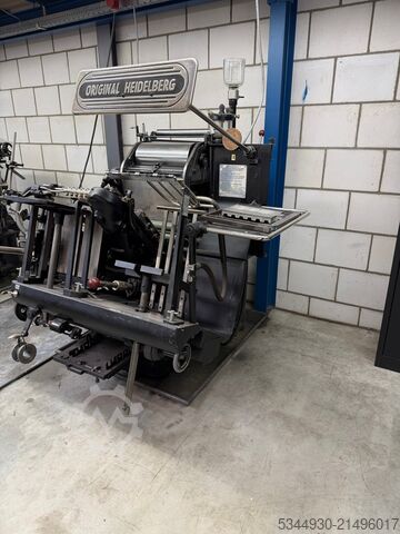 Printing machine Heidelberg drukmachine / stans 