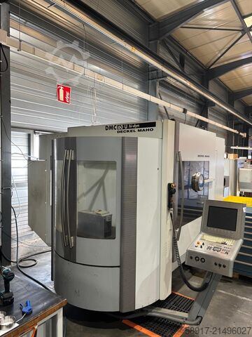 Universal-Bearbeitungszentrum DECKEL MAHO DMC 60hi-dyn 5 axes