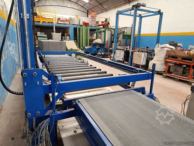 AUTOMATISCHE EPS-BLOCKSCHNEIDLINIE AUTOMATYCZNA LINIA DO CIĘCIA BLOKÓW EPS 