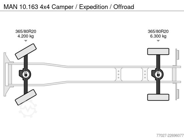 MAN 10.163 4x4 camper / expedition / offroad MAN 10.163 4x4 Camper / Expedition / Offroad
