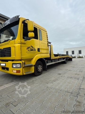 Car carrier truck MAN TGL 12.210 Autotransporter Jakobs Aufbau