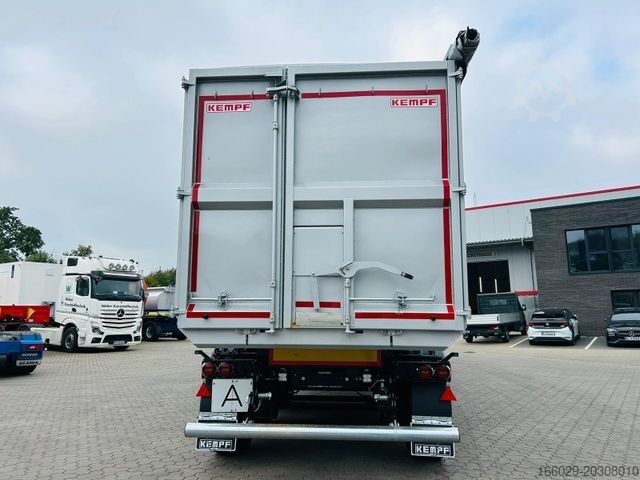 Tipper semitrailer KEMPF SKM 36/3 SR-Membran Stahl Halbrundmulde 50m³