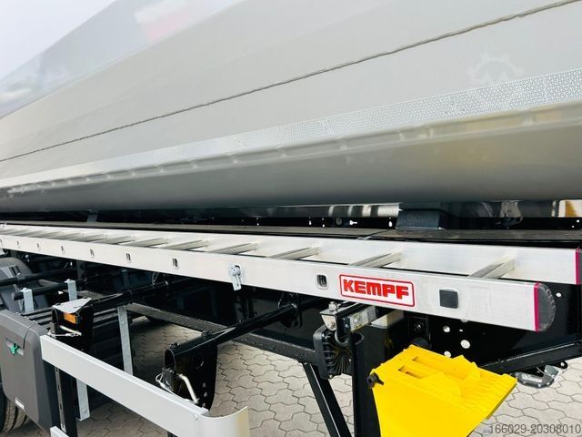 Tipper semitrailer KEMPF SKM 36/3 SR-Membran Stahl Halbrundmulde 50m³