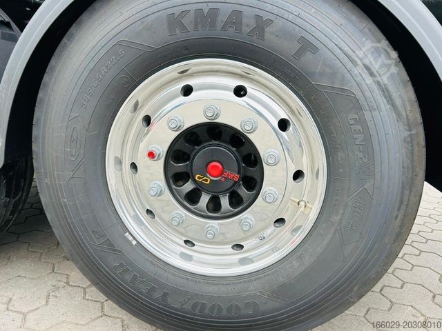 Tipper semitrailer KEMPF SKM 36/3 SR-Membran Stahl Halbrundmulde 50m³