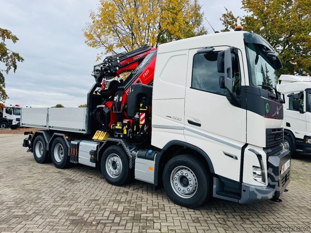 Autokran VOLVO FH 500 8x4 Kran F820 RA2.27 Jib & Winde Sofort