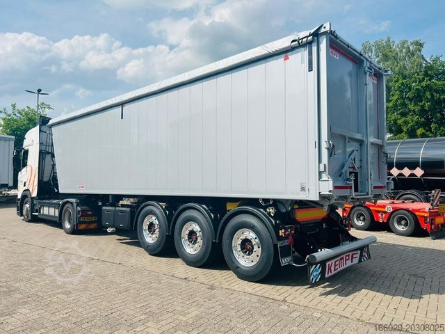 Tipper semitrailer KEMPF SKM 36/3 AK 3-Achs Alu Sattelkipper 50m³