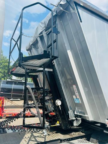 Tipper semitrailer KEMPF SKM 36/3 AK 3-Achs Alu Sattelkipper 50m³