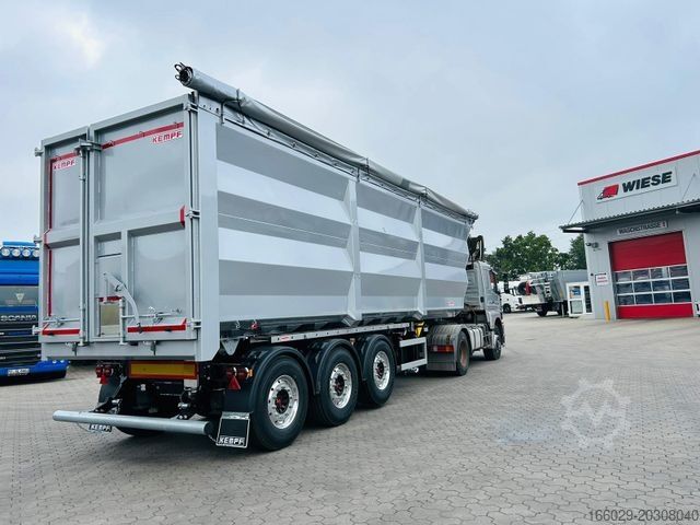 Tipper semitrailer KEMPF SKM 36/3 SHL-Light 3-Achs Stahl Kipper 51m³