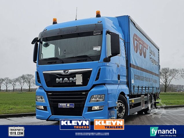 Sliding tarpaulin MAN 26.470 TGX Schuifzeil Laadklep!