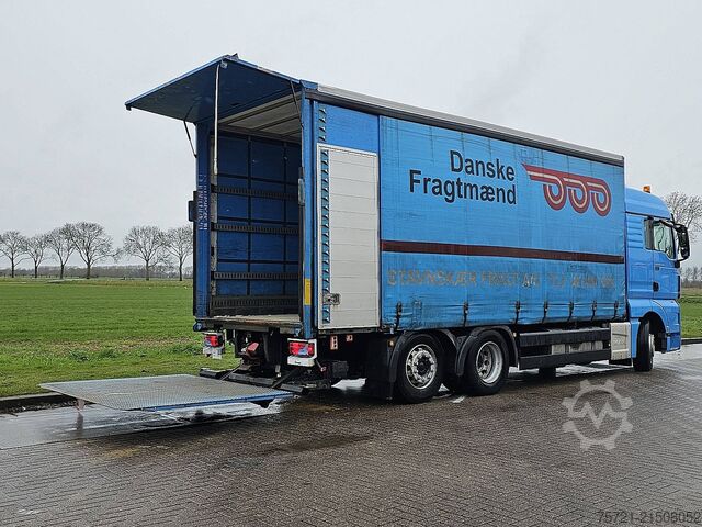 Sliding tarpaulin MAN 26.470 TGX Schuifzeil Laadklep!