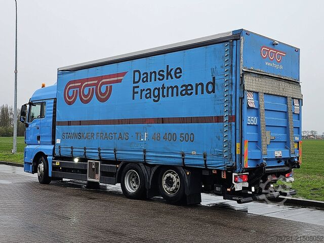 Sliding tarpaulin MAN 26.470 TGX Schuifzeil Laadklep!
