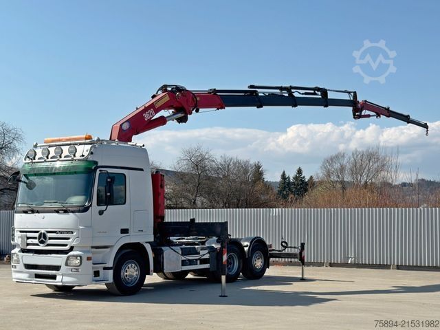 Truck mounted crane MERCEDES-BENZ ACTROS 2548* Sattelzugmaschine* HMF 3622 K4/FUNK