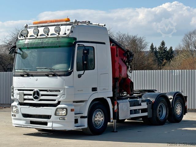 Truck mounted crane MERCEDES-BENZ ACTROS 2548* Sattelzugmaschine* HMF 3622 K4/FUNK