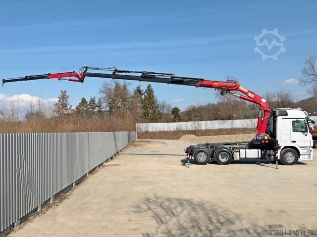 Truck mounted crane MERCEDES-BENZ ACTROS 2548* Sattelzugmaschine* HMF 3622 K4/FUNK