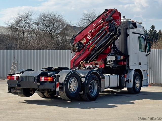 Truck mounted crane MERCEDES-BENZ ACTROS 2548* Sattelzugmaschine* HMF 3622 K4/FUNK