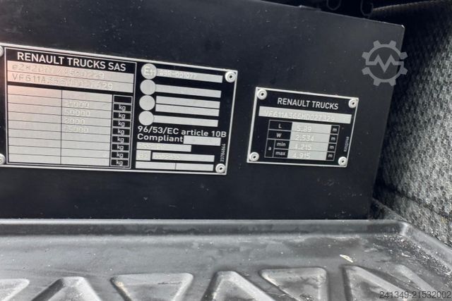 Standard SZM RENAULT T480 4x2 Standklima