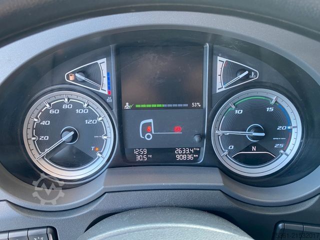 Autokran DAF XF 530 FAN 6X2 Baustoffpritsche mit HYVA HC213E3