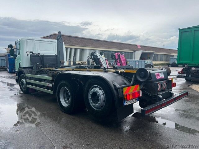 Roll-off tipper truck SCANIA SCANIA CV 94D 260 SCARRABILE USATO