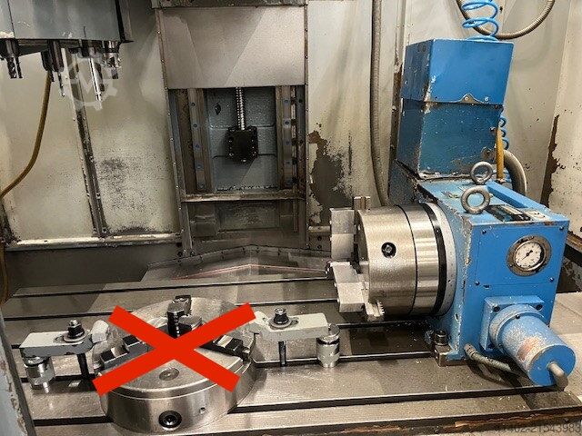 Vert. Bearbeitungszentrum / frei LKW Wemas VZ 1000