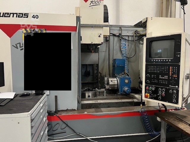 Vert. Bearbeitungszentrum / frei LKW Wemas VZ 1000