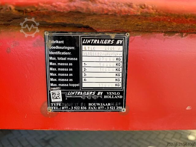 Tieflader Lintrailers 2LSDU 17-20 , Extendable