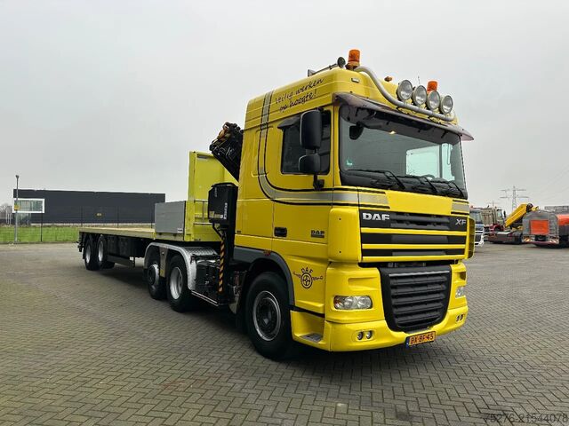 Standard-SZM DAF XF 105 410 6x2 Palfinger PK 20002 + Tracon Trailer