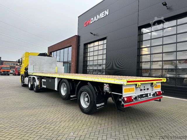 Standard-SZM DAF XF 105 410 6x2 Palfinger PK 20002 + Tracon Trailer